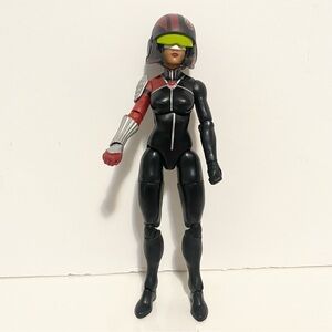 DC Multiverse Katana Action Figure 6” Helmet Green Visor Black Red Girl Silver